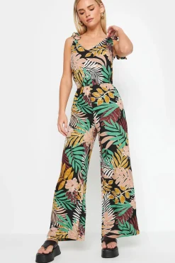 Petite Wide Leg Jumpsuit