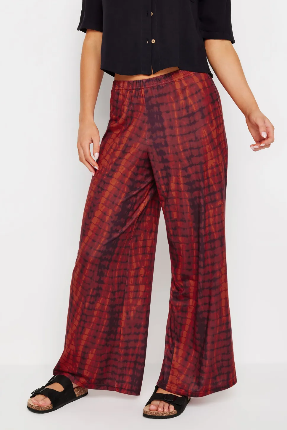 Petite Wide Leg Trousers