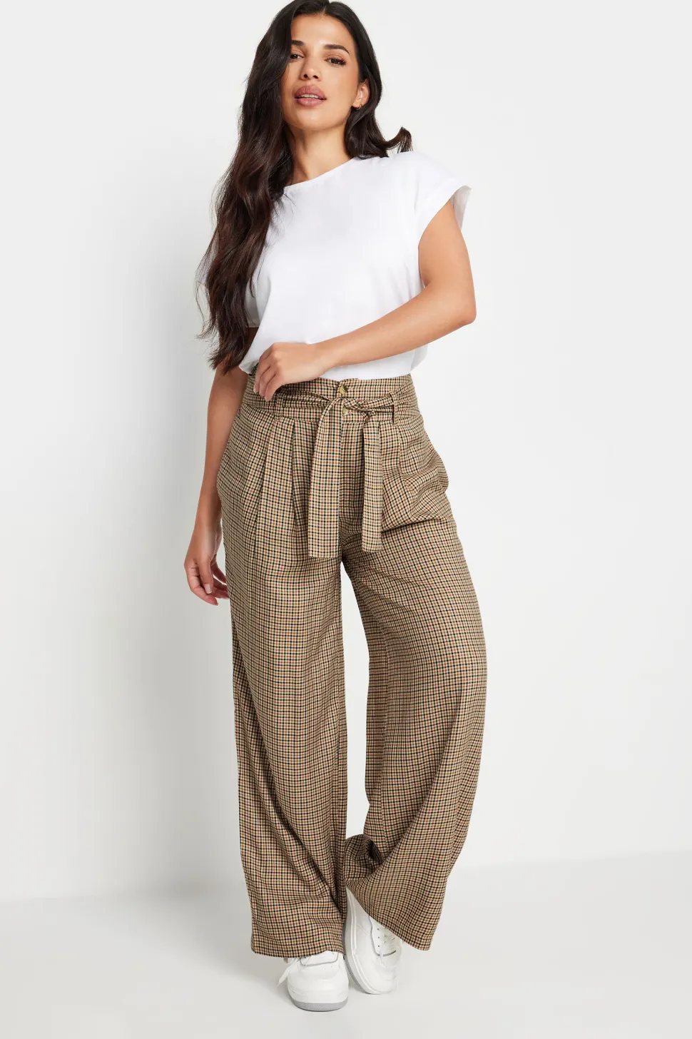 Petite Wide Leg Trousers