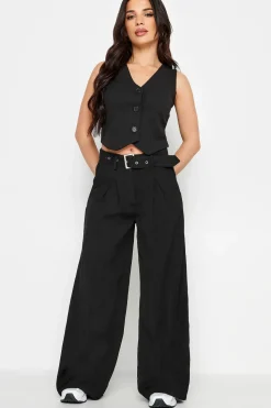 Petite Wide Leg Trousers