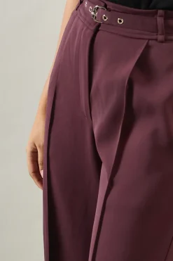Petite Wide Leg Trousers