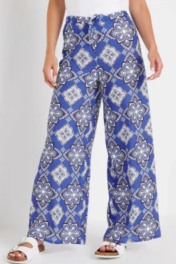 Petite Wide Leg Trousers