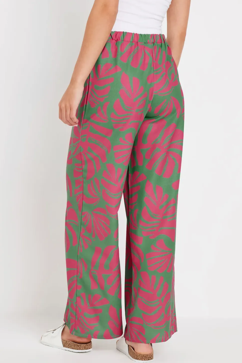 Petite Wide Leg Trousers