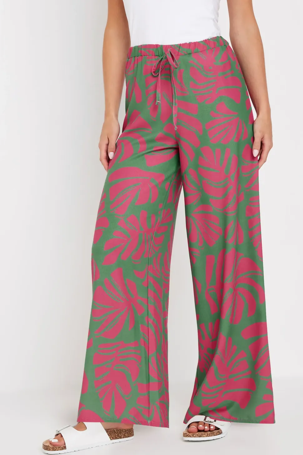 Petite Wide Leg Trousers