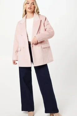 Petite Wool Blazer Coat