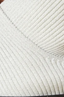 Petite Wrap Knitted Top
