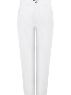 Petra Raw Hem Straight Leg Jean-