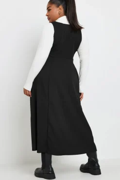 Pinafore Midaxi Dress