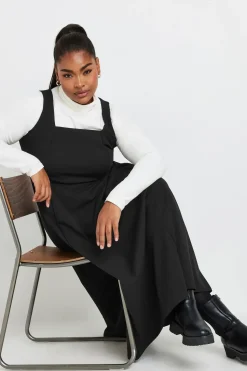 Pinafore Midaxi Dress