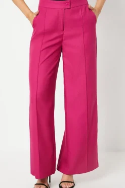 Pink Wide Leg Trouser