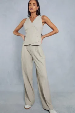 Pinstripe Tailored Trouser