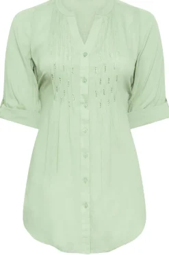 Pintuck Embellished Shirt