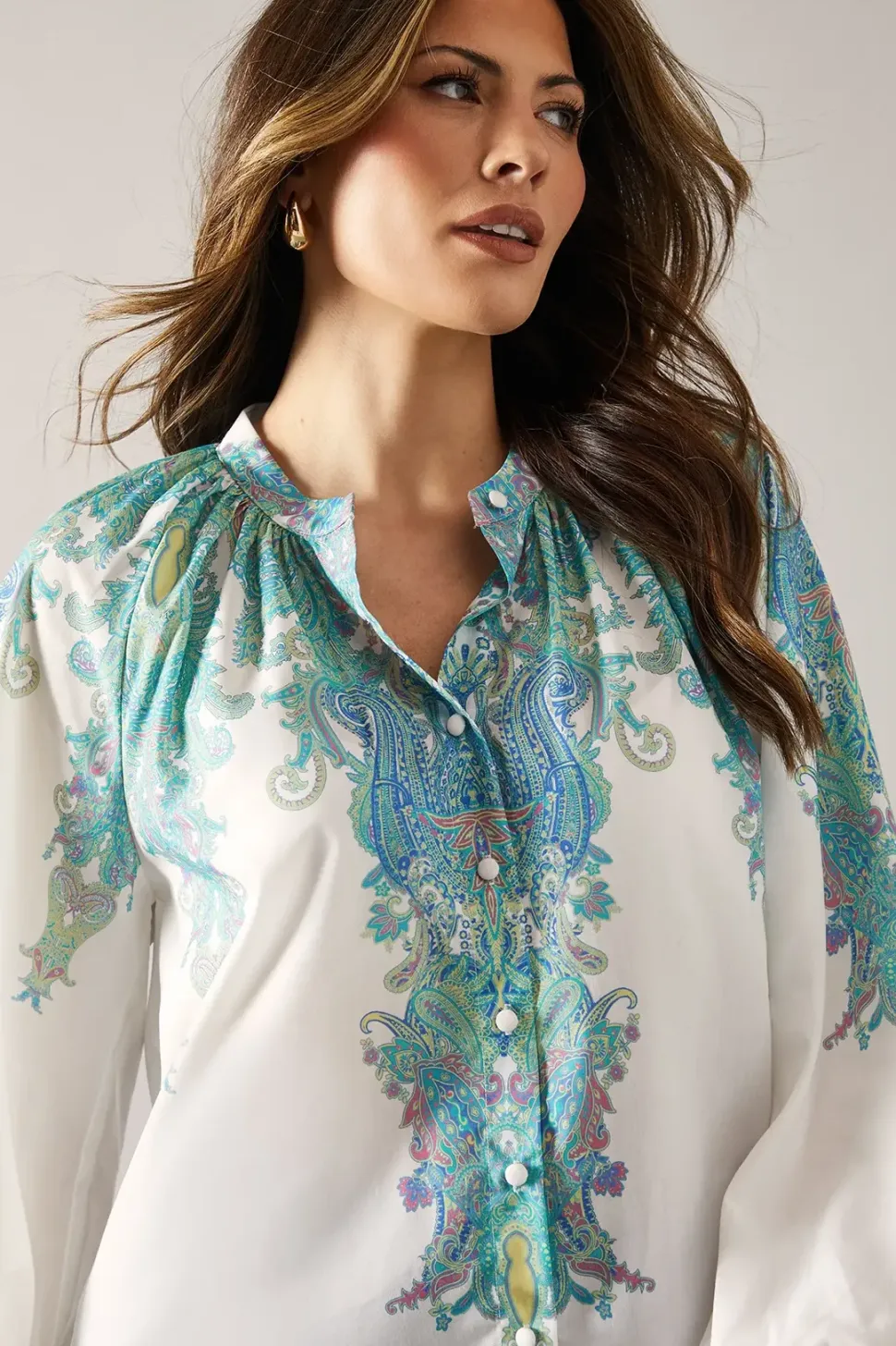 Placement Print Button Through Top