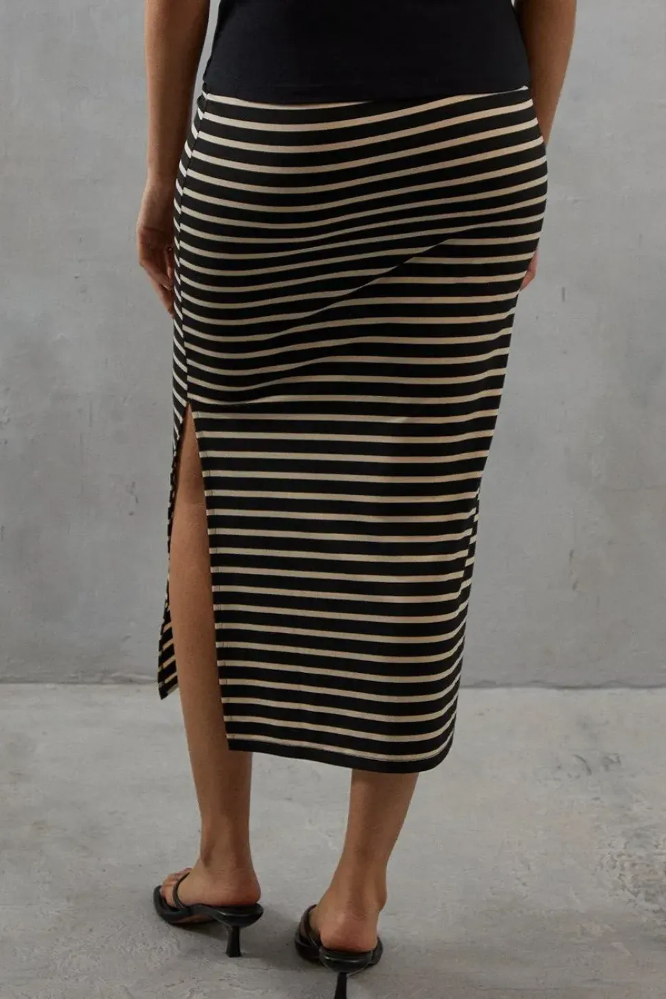 Plain Maxi Jersey Tube Skirt