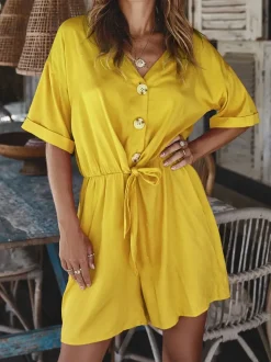Playsuit In Yellow
