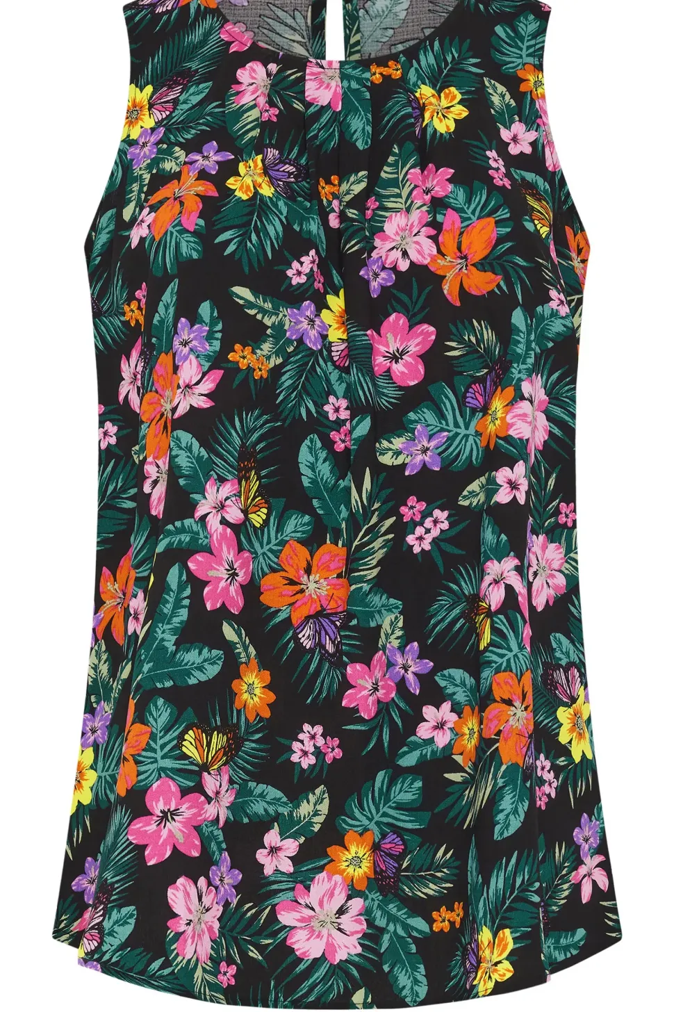 Pleated Vest Top