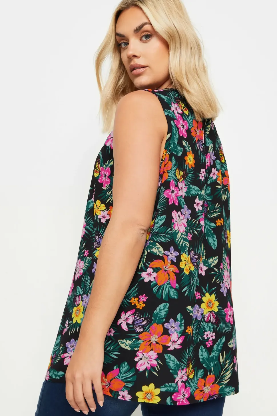 Pleated Vest Top