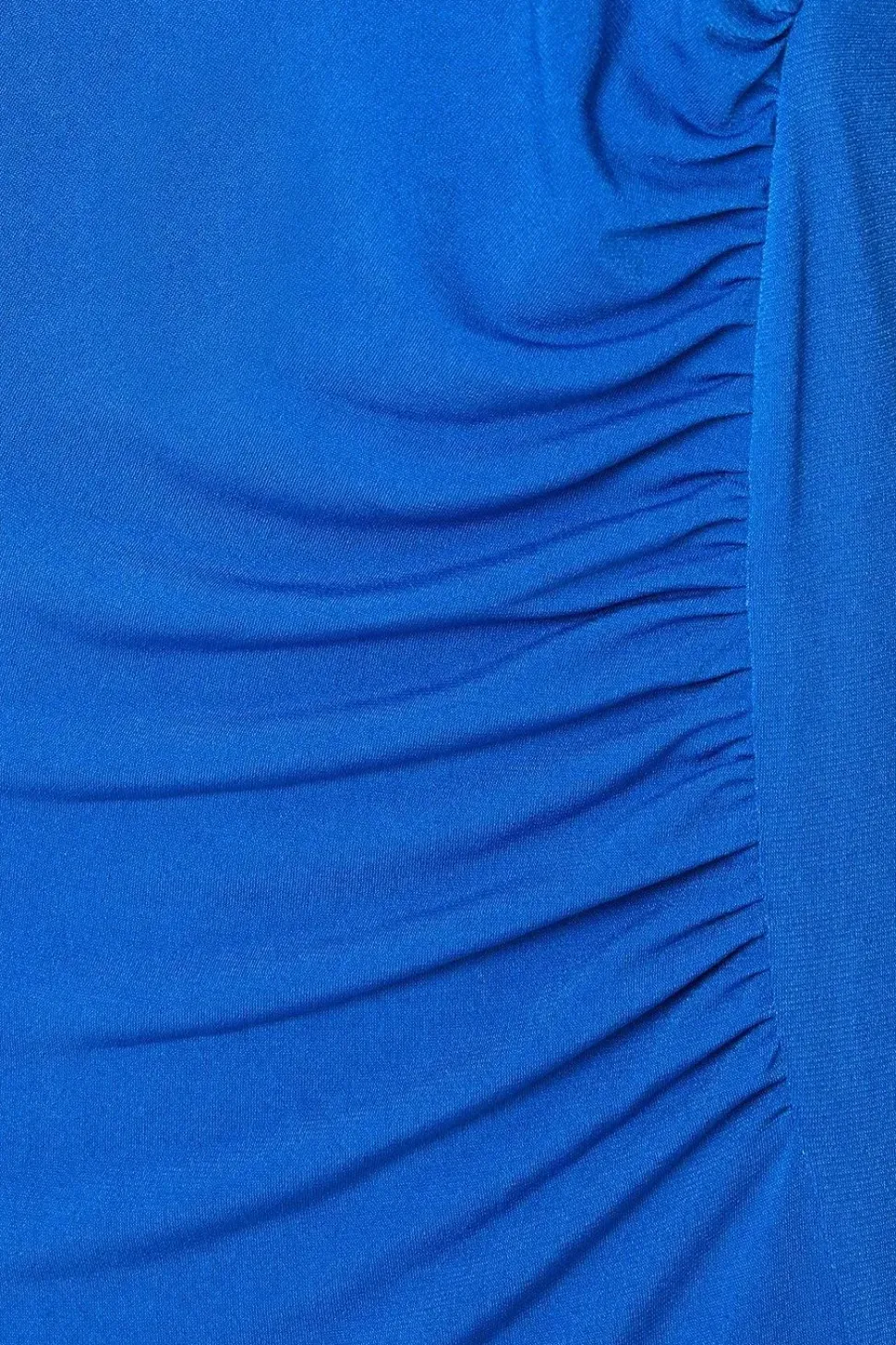 Plus Drape Front Jersey Midi Dress