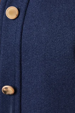 Pocket Detail Button Through Jacket