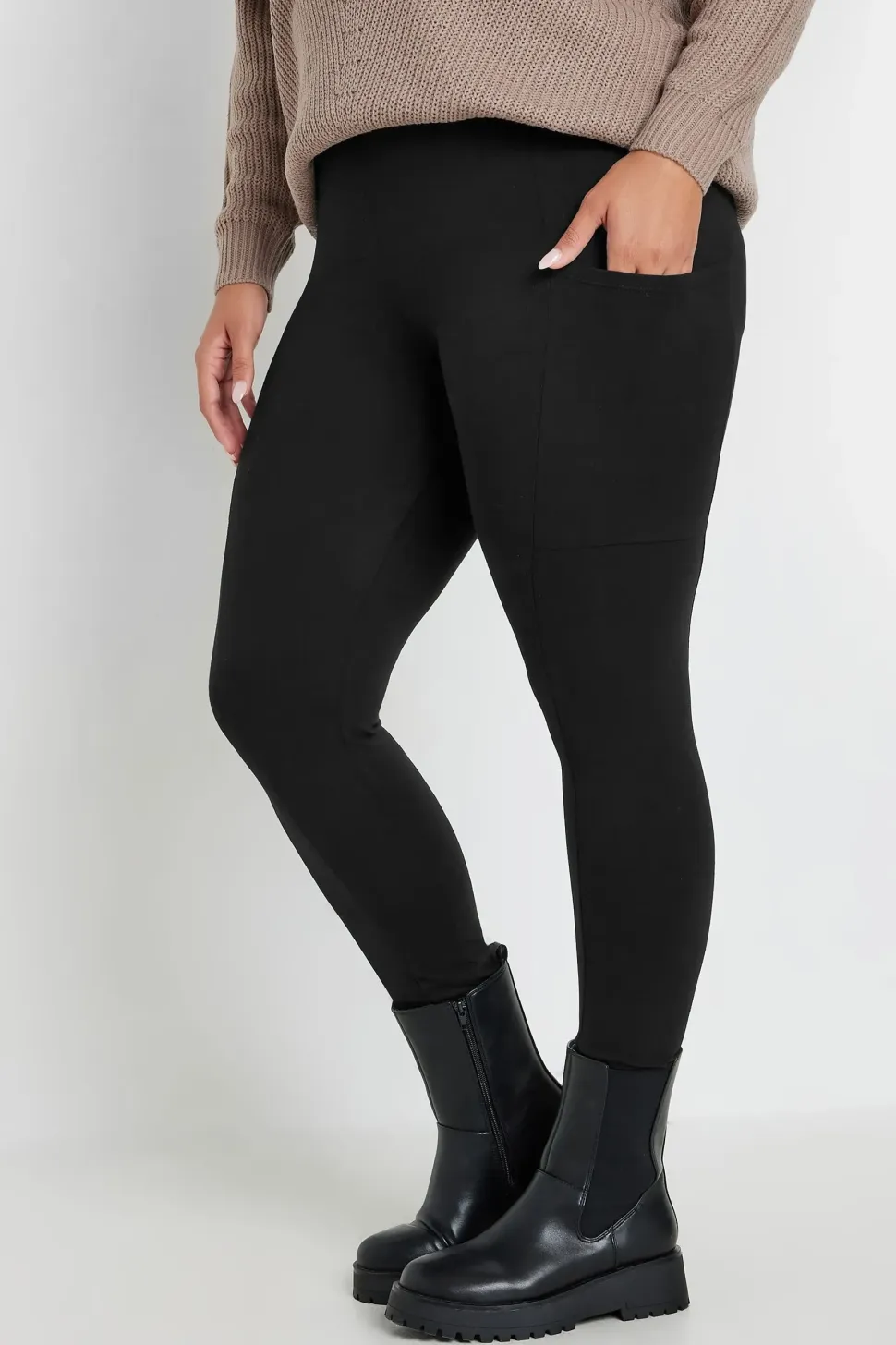 Pocket Detail Leggings