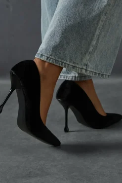 Pointed Stiletto Bubble Heels