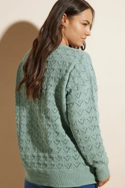 Pointelle Chenille Jumper