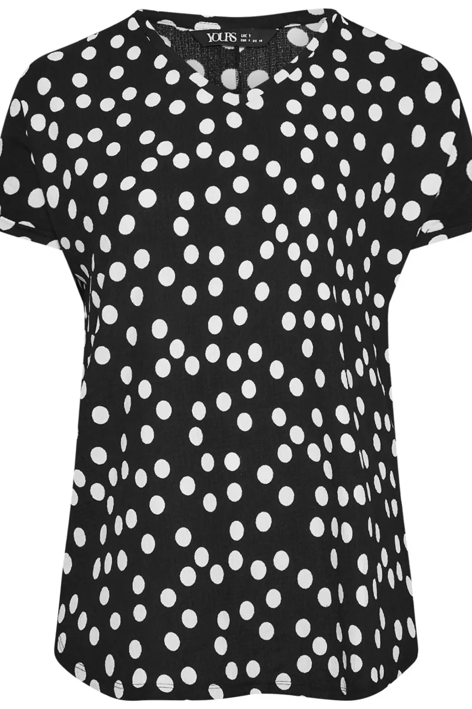 Polka Dot Print Blouse