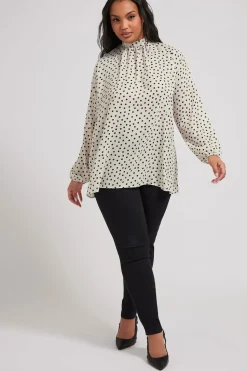 Polka Dot Printed Blouse