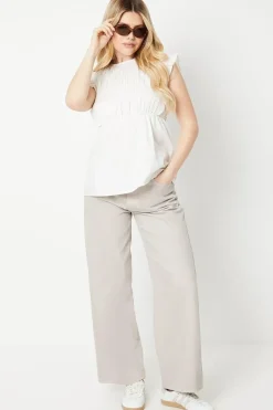 Poplin Shell Top