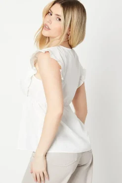 Poplin Shell Top