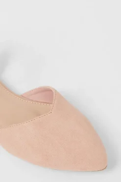 Poppy Open Back Ballet Flats