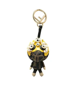 Preloved Bag Bugs Keychain Yellow HALX3T7C9GTTY129