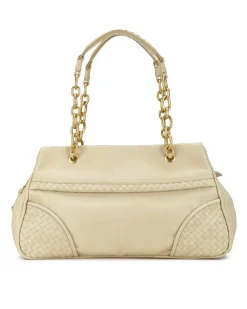 Preloved Baguette Shearling Shoulder Bag