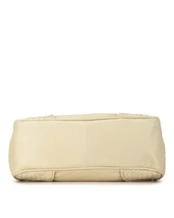 Preloved Baguette Shearling Shoulder Bag