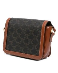 Preloved Canvas Zip Around Continental Wallet with Leather Trim