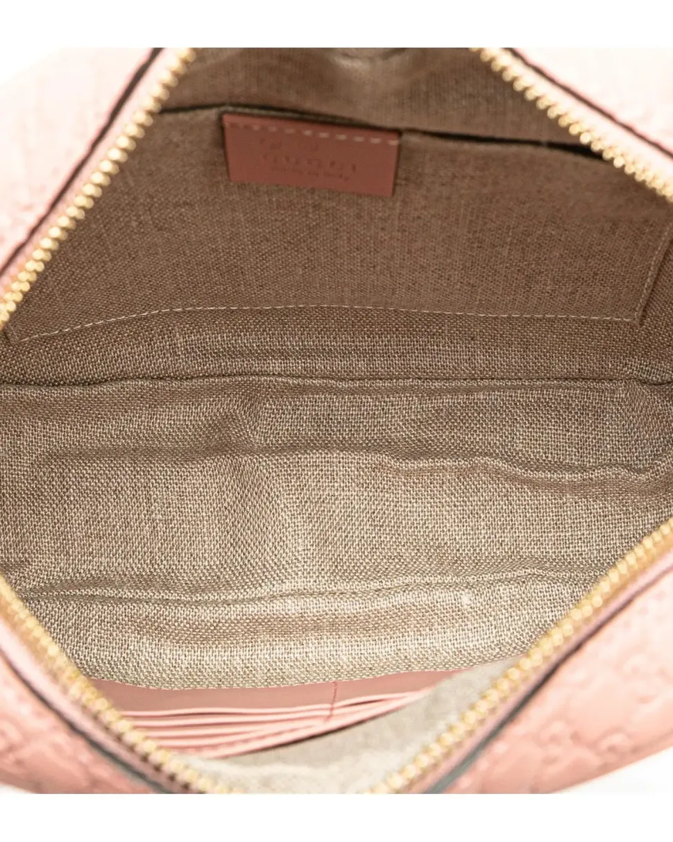 Preloved Caro Shearling-Trimmed Quilted Suede Crossbody Bag - Beige