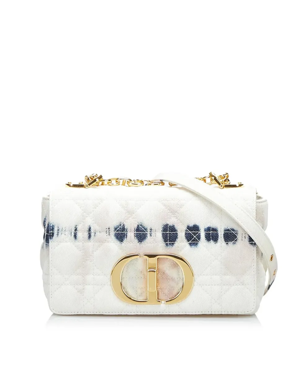Preloved Caro Tie Dye Denim Crossbody Bag