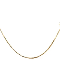 Preloved CD Chain Necklace in Gold