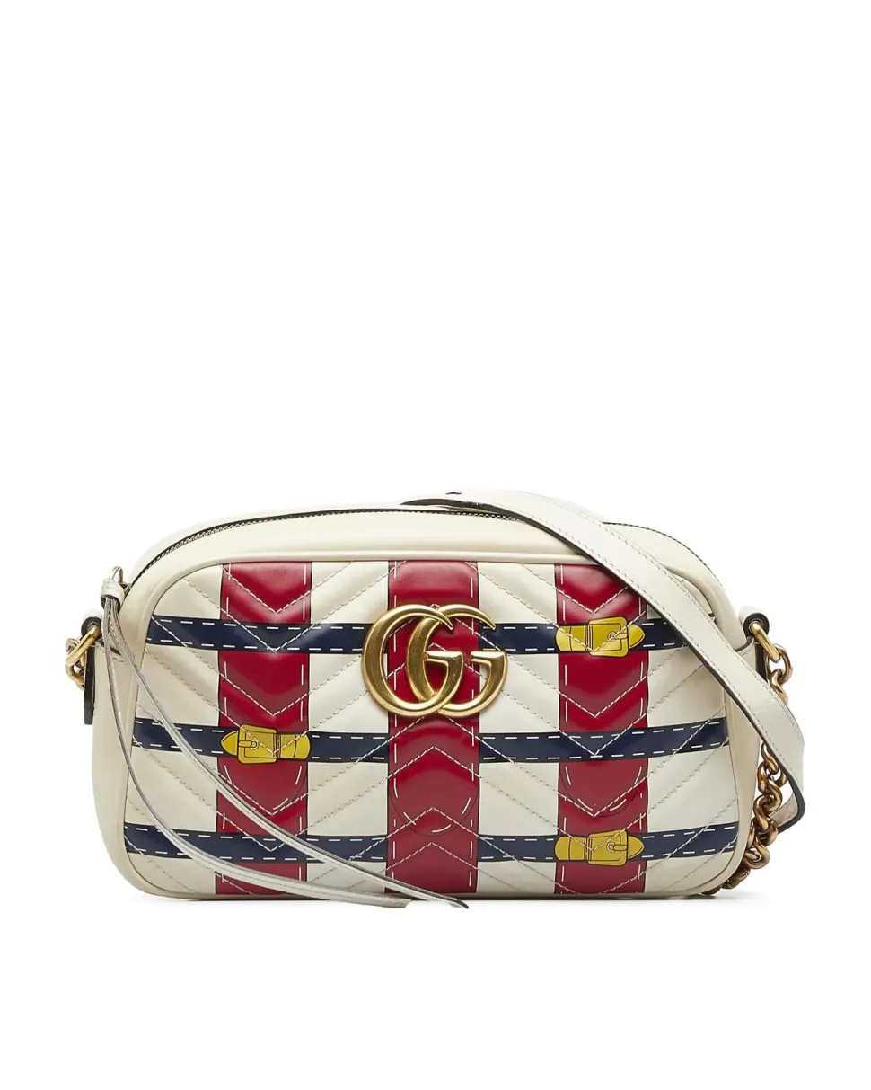 Preloved GG Canvas Marmont Crossbody Bag
