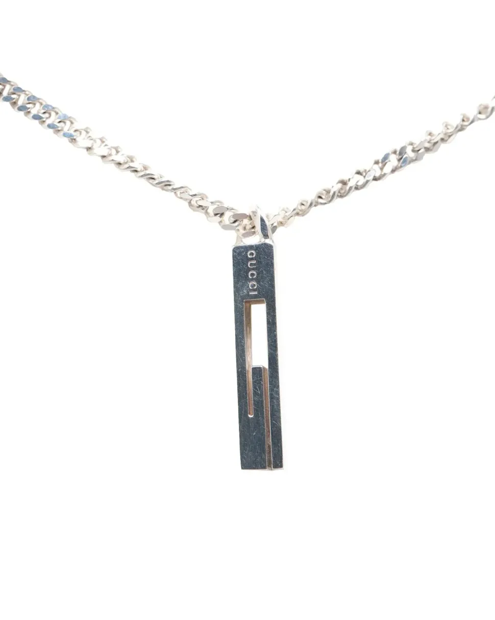 Preloved GG Chain Necklace in Sterling Silver