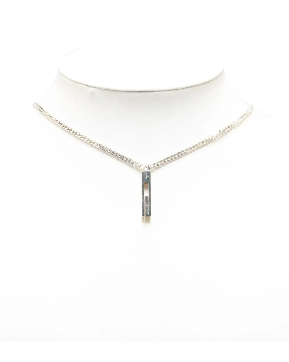 Preloved GG Chain Necklace in Sterling Silver