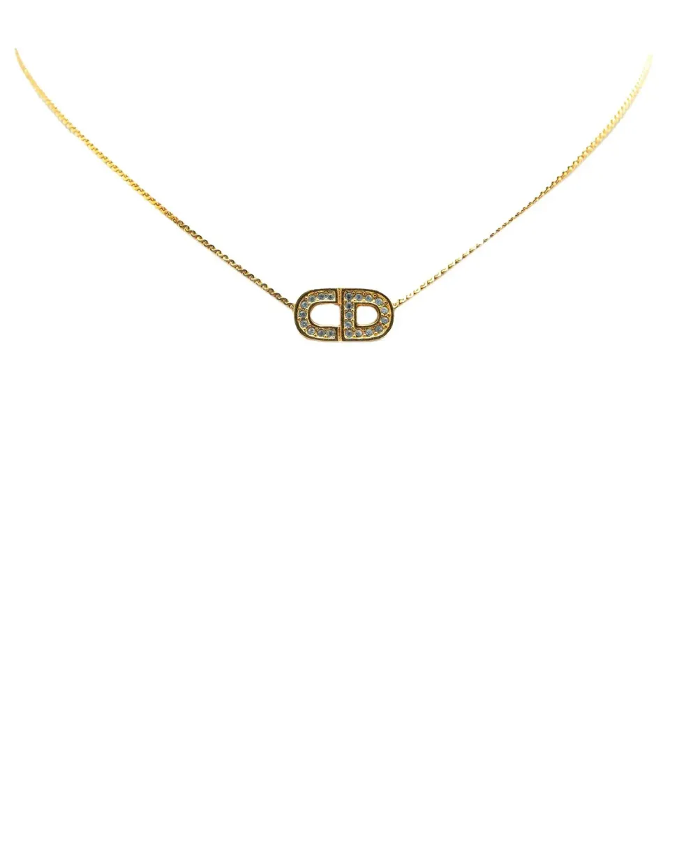 Preloved Gold Plated Double Chain Necklace