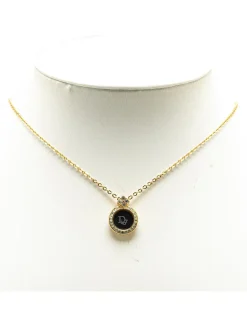 Preloved Gold Plated Pendant Necklace with Lobster Clasp Closure