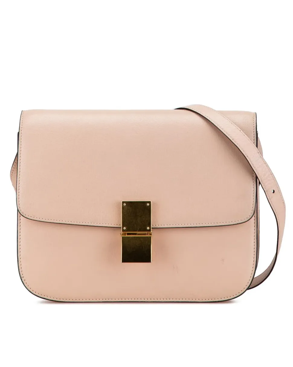 Preloved Horseferry Check Coated Canvas Crossbody Bag