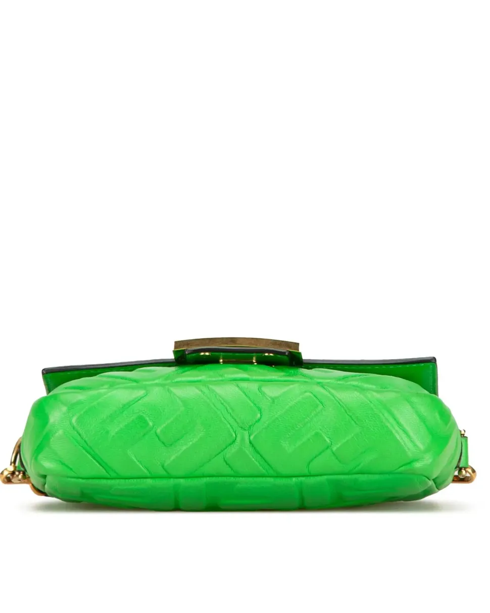 Preloved Large Bicolor Lambskin Quilted Handbag with Detachable Strap
