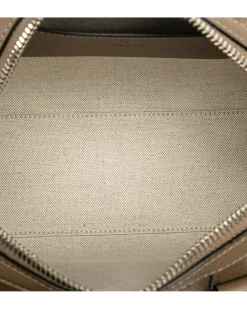Preloved Large Leather Shopper Tote with Acrylic Handles