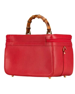 Preloved Medium Canvas Book Tote with Rolled Handles