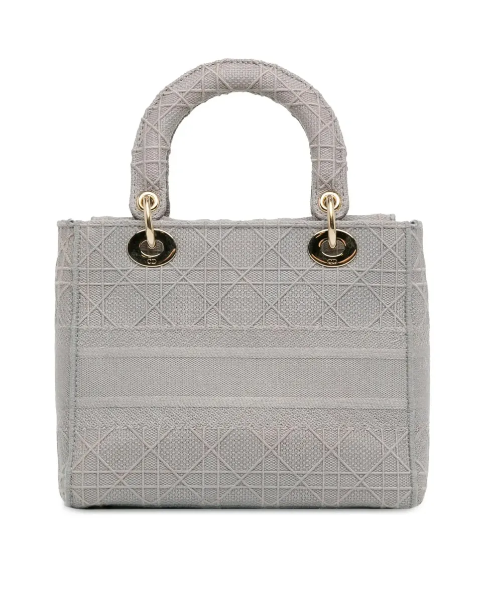 Preloved Mini Calfskin amour Lady with Painted Details and Chain