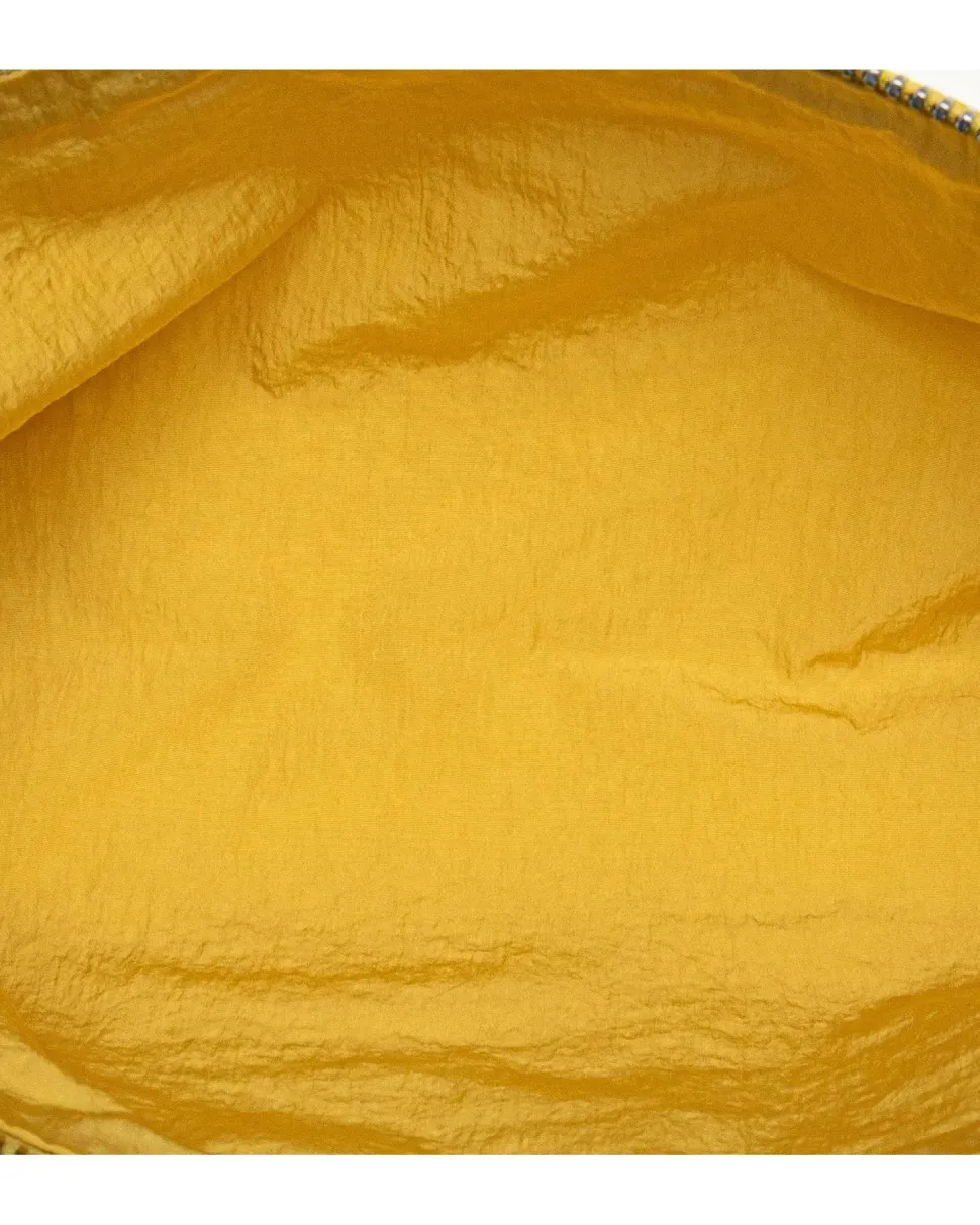 Preloved Mini Patent Cannage Quilted Leather Handbag with Detachable