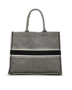 Preloved Mini Woven Leather Belt Bag with Snap Closure